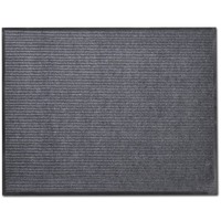 Grey PVC Door Mat 90 x 60 cm