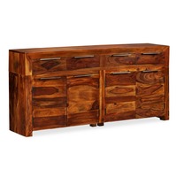 Sideboard Solid Sheesham Wood 160x35x75 cm