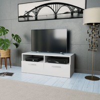 TV Cabinet Chipboard 95x35x36 cm White