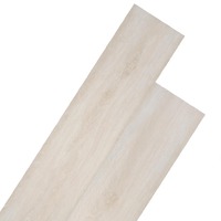 PVC Flooring Planks 5.26 m² 2 mm Oak Classic White