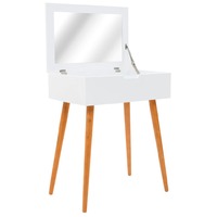 Dressing Table with Mirror MDF 60x40x75 cm
