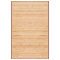 Rug Bamboo 100x160 cm Brown