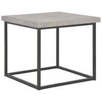 Coffee Table 55x55x53 cm Concrete Look