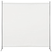 1 Panel Room Divider White 175x180 cm