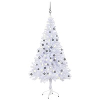 Artificial Christmas Tree with LEDs&Ball Set 150cm 380 Branches