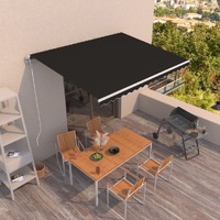 Automatic Retractable Awning 400x300 cm Anthracite