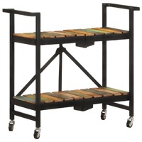 Kitchen Trolley 87x36x81 cm Solid Reclaimed Wood