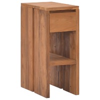 Bedside Cabinet 20x35x50 cm Solid Teak Wood