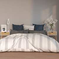 Bedside Cabinets 2 pcs White & Sonoma Oak 40x40x56 cm Chipboard