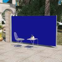Patio Terrace Side Awning 160 x 300 cm Blue