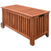 Garden Storage Box 118x52x58 cm Wood