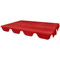 Replacement Canopy for Garden Swing Red 226x186 cm