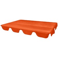 Replacement Canopy for Garden Swing Orange 226x186 cm