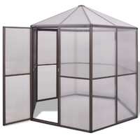 Greenhouse Aluminium 240x211x232 cm