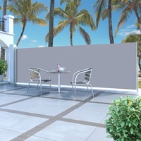Retractable Side Awning 160 x 500 cm Cream