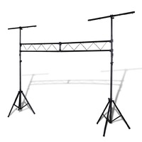 Portable Lighting Truss System with 2 Tripods 3 m