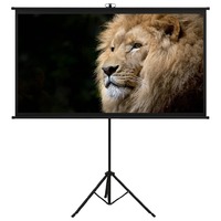 Projection Screen with Tripod 90" 4:3