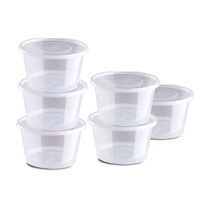 50pcs Of Take Away Container & 50 Pcs Of Lids - 800ml