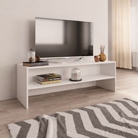 TV Cabinet White 120x40x40 cm Chipboard
