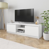 TV Cabinet White 120x30x35.5 cm Chipboard