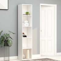 Book Cabinet White 40x30x189 cm Chipboard