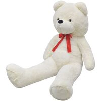 XXL Soft Plush Teddy Bear Toy White 160 cm