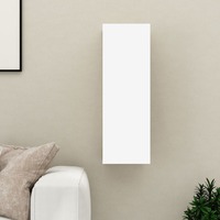 TV Cabinet White 30.5x30x90 cm Chipboard