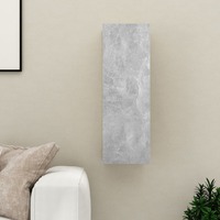 TV Cabinet Concrete Grey 30.5x30x90 cm Chipboard