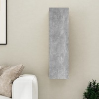 TV Cabinet Concrete Grey 30.5x30x110 cm Chipboard