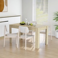 Dining Table Sonoma Oak 140x74.5x76 cm Chipboard