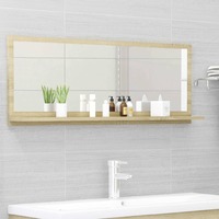 Bathroom Mirror Sonoma Oak 100cm Chipboard