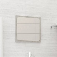 Bathroom Mirror Concrete Grey 40x1.5x37 cm Chipboard