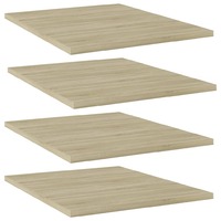 Bookshelf Boards 4 pcs Sonoma Oak 40x50x1.5 cm Chipboard