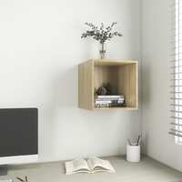 Wall Cabinet Sonoma Oak 37x37x37 cm Chipboard