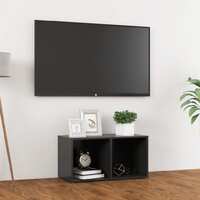 TV Cabinet Grey 72x35x36.5 cm Chipboard
