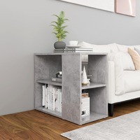 Side Cabinet Concrete Grey 60x30x50 cm Chipboard