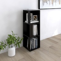 Corner Cabinet Black 33x33x100 cm Chipboard