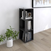 Corner Cabinet Grey 33x33x100 cm Chipboard