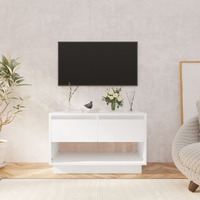 TV Cabinet White 70x41x44 cm Chipboard