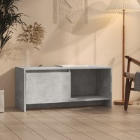 TV Cabinet Concrete Grey 90x35x40 cm Chipboard