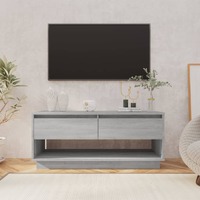 TV Cabinet Grey Sonoma 102x41x44 cm Chipboard