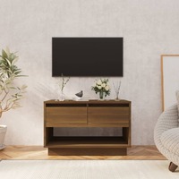 TV Cabinet Brown Oak 70x41x44 cm Chipboard