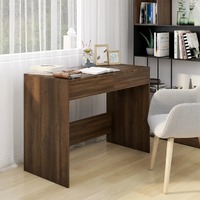 Desk Brown Oak 101x50x76.5 cm Chipboard
