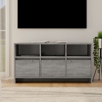 TV Cabinet Grey Sonoma 102x37.5x52.5 cm Chipboard