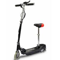 Electric Scooter with Seat 120 W Black