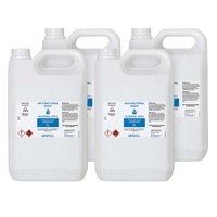 4X 5L Standard Grade Disinfectant Anti-Bacterial Alcohol