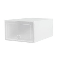 Artiss Shoe Box Set of 12 Storage Case Stackable Plastic Shoe Cabinet Cube White