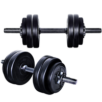 Everfit 27KG Dumbbells Dumbbell Set Weight Plates Home Gym Fitness Exercise