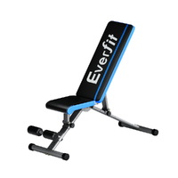 Everfit 330KG Weight Bench 10 Levels Adjustable FID Bench Home Gym Bench Press