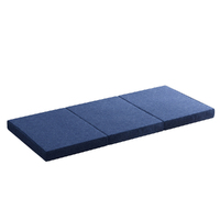 Giselle Bedding Foldable Mattress Folding Foam Single Blue